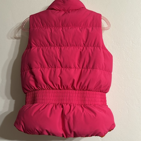 Ralph Lauren Reversible vest, Size S (7) pink and orange - Picture 3 of 11